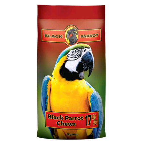 BLACK PARROT CHEWS 17% 5kg